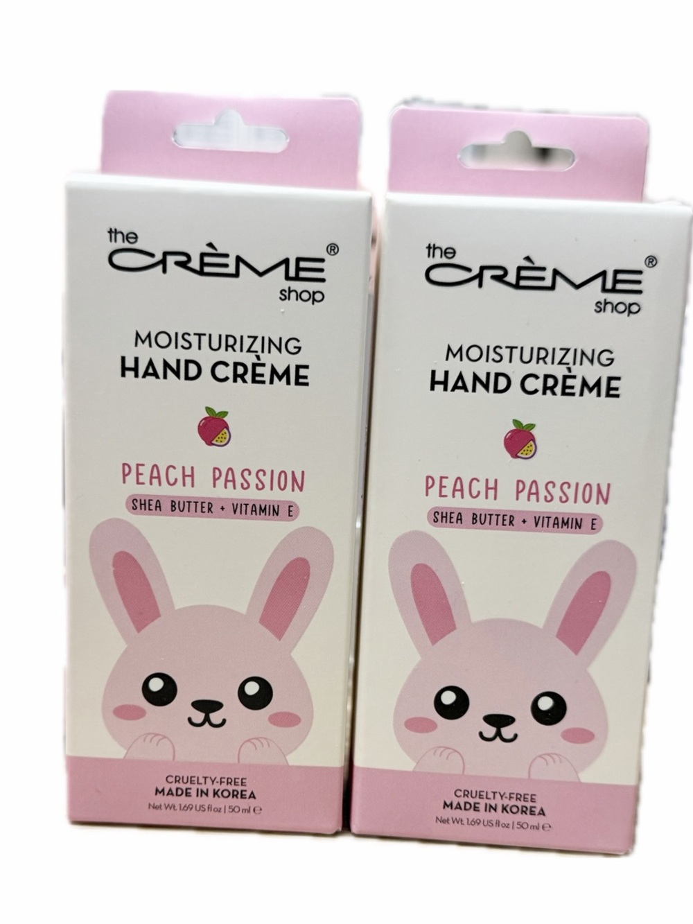 BuyNow- The Crème Shop 2 Peach Passion Moisturizing Hand Crème